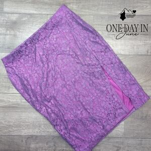 Bisou Bisou Layered Pencil Skirt Size 14